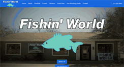 Desktop Screenshot of fishinworld.com